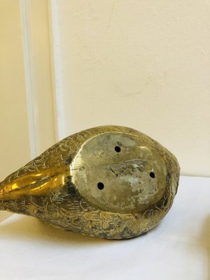 Ducks in Brass, 1950s, Set of 2-RZY-1276769