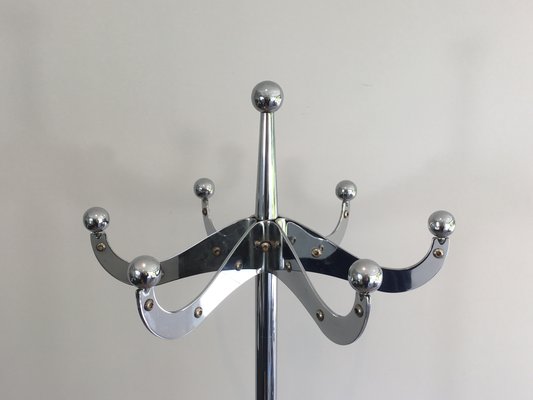 Dulton Coat Rack in Chrome by Li Qian, 1980s-BA-494029