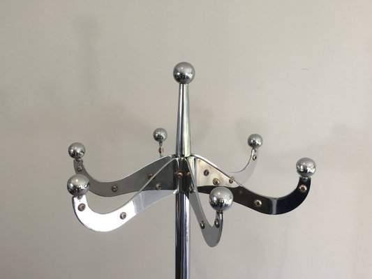 Dulton Coat Rack in Chrome by Li Qian, 1980s-BA-494029