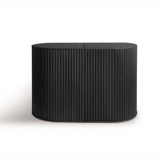 Duna Shifting Stool in Black by Woodendot