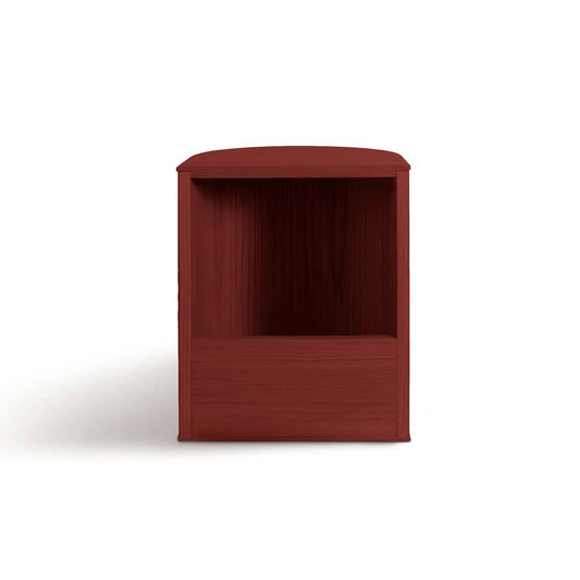 Duna Shifting Stool in Deep Red by Woodendot