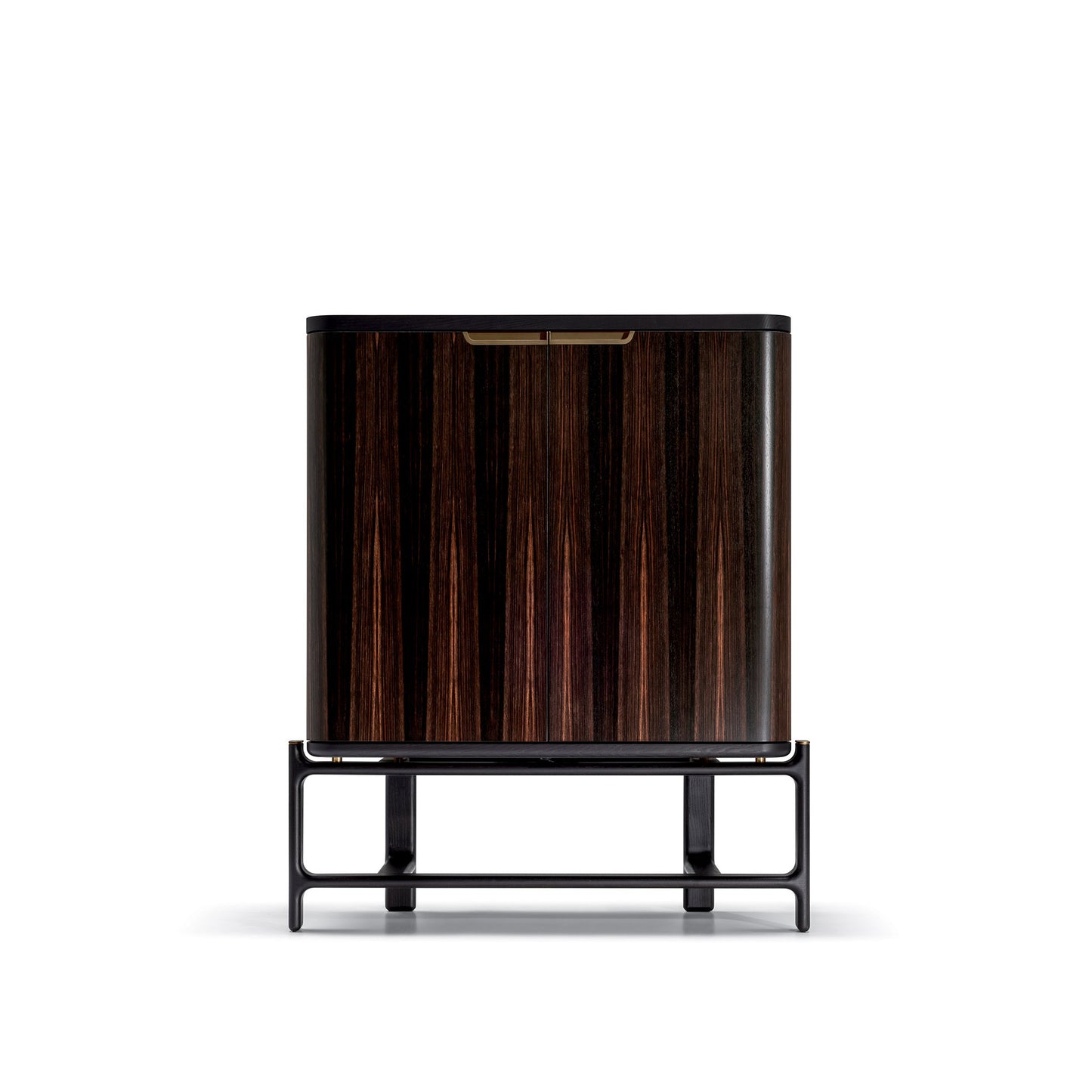 Duo - Walnut Highboard by Poltrona Frau