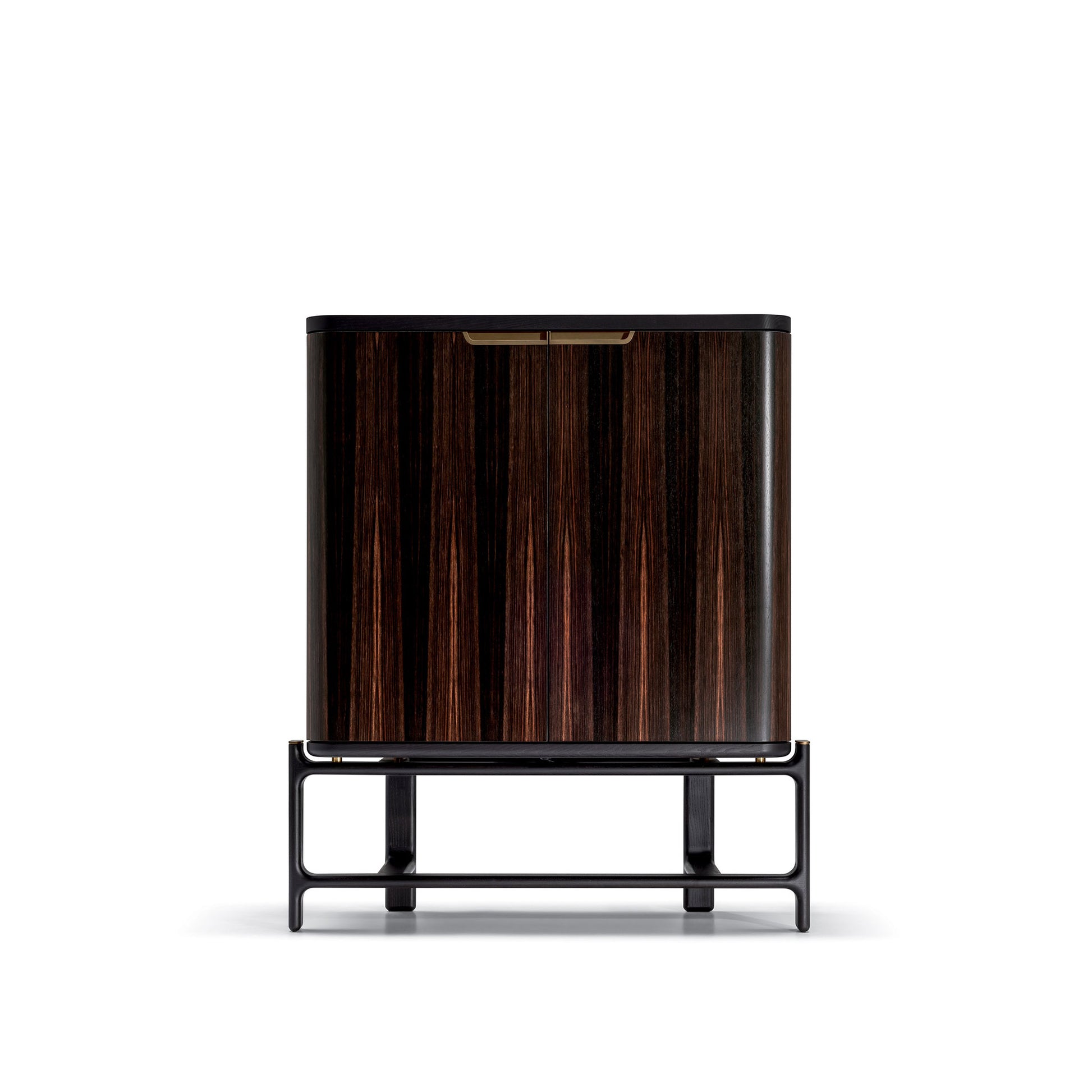 Duo - Walnut Highboard by Poltrona Frau