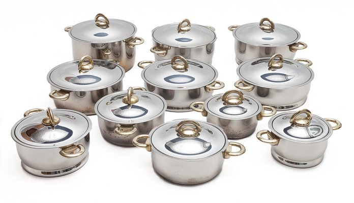 Durotherm Casserole Set from Kuhn Rikon, 1990s, Set of 11-JCN-1734391