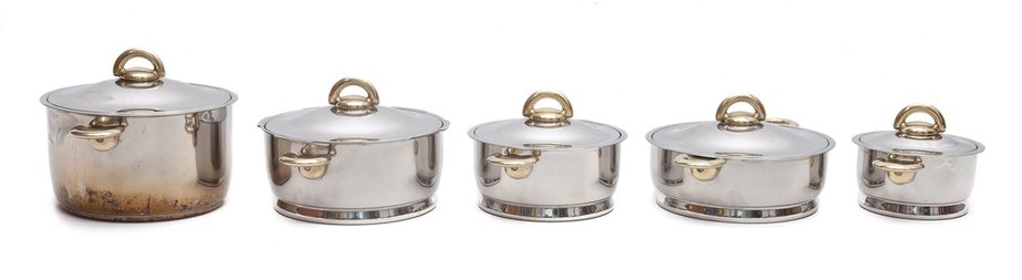 Durotherm Casserole Set from Kuhn Rikon, 1990s, Set of 11-JCN-1734391