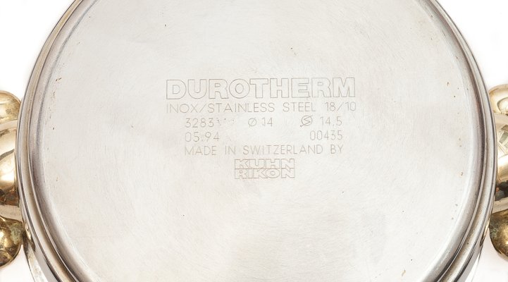 Durotherm Casserole Set from Kuhn Rikon, 1990s, Set of 11-JCN-1734391