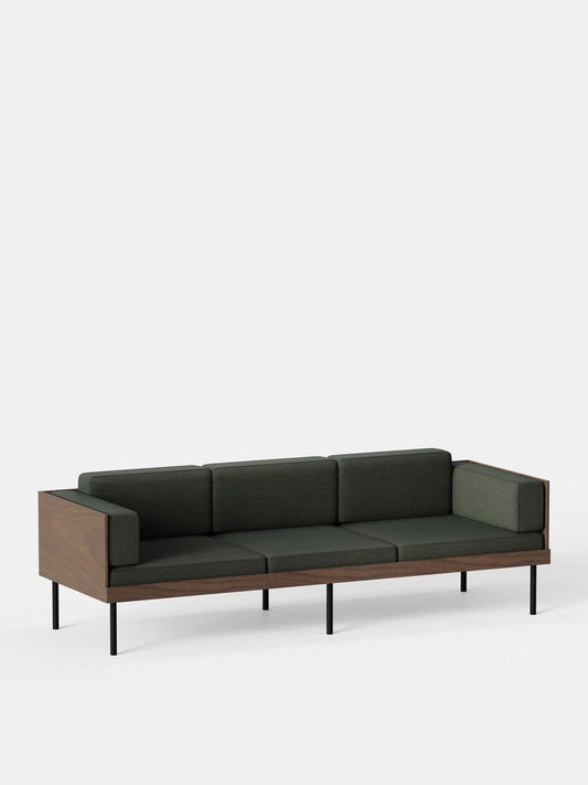 Dusty Green Cut Sofa by Kann Design