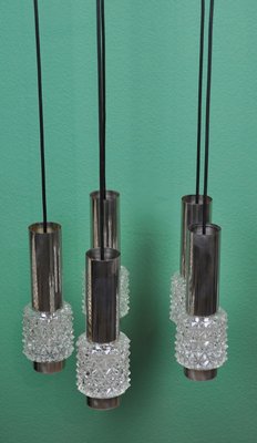 Dutch 5-Arm Ceiling Lamp, 1960s-ROJ-609244