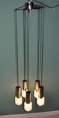 Dutch 5-Arm Ceiling Lamp, 1960s-ROJ-609244