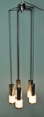 Dutch 5-Arm Ceiling Lamp, 1960s-ROJ-609244