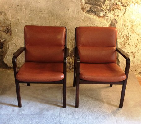 Dutch Armchairs, 1970s, Set of 2-MCB-2042941