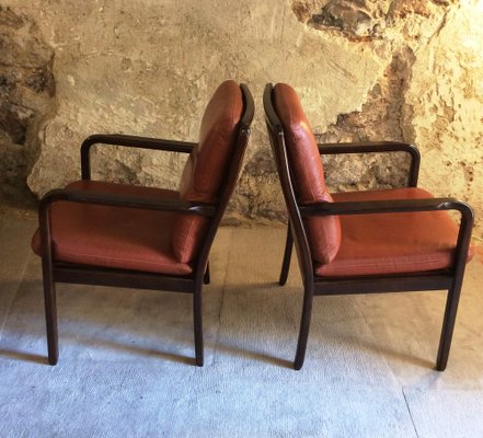 Dutch Armchairs, 1970s, Set of 2-MCB-2042941