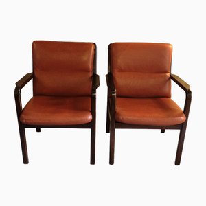 Dutch Armchairs, 1970s, Set of 2-MCB-2042941