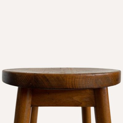 Dutch Art Deco Amsterdam School Stool-BHG-1283190