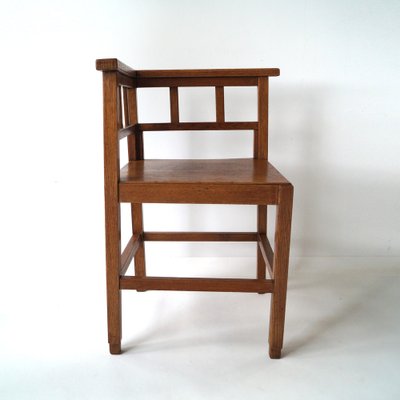 Dutch Art Deco Corner Chair, 1920s-PRM-1804710