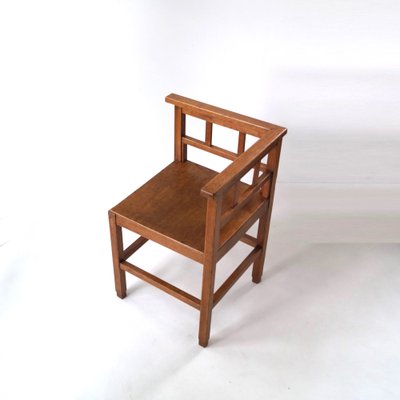 Dutch Art Deco Corner Chair, 1920s-PRM-1804710