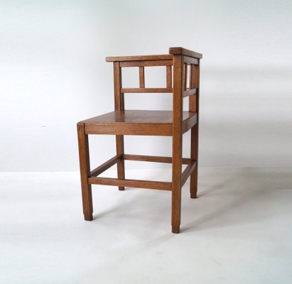 Dutch Art Deco Corner Chair, 1920s-PRM-1804710