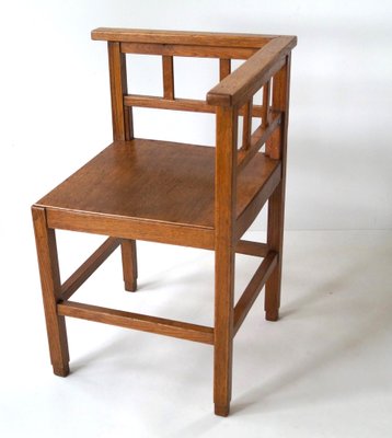 Dutch Art Deco Corner Chair, 1920s-PRM-1804710