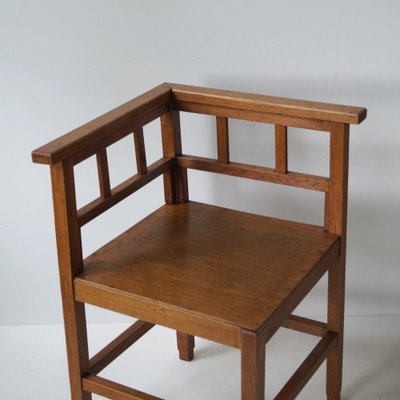 Dutch Art Deco Corner Chair, 1920s-PRM-1804710