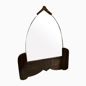 Dutch Art Deco Macassar Amsterdam School Mirror, 1920s-XHV-864801