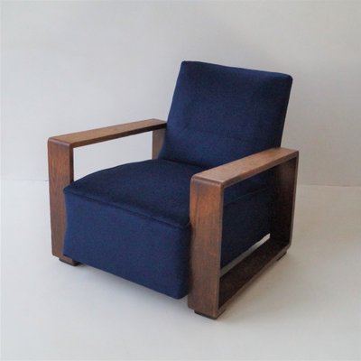 Dutch Art Deco Modernist Easy Chair, 1930s-PRM-1813882