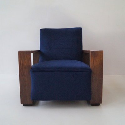 Dutch Art Deco Modernist Easy Chair, 1930s-PRM-1813882