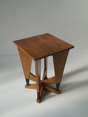 Dutch Art Deco Side Table by P.E.L. Izeren for De Genneper Molen, 1920s-PRM-1814810