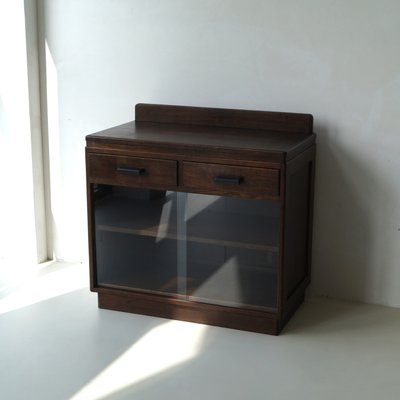 Dutch Art Deco Tea Buffet in Oak and Macassar Ebony, 1920s-PRM-2024494