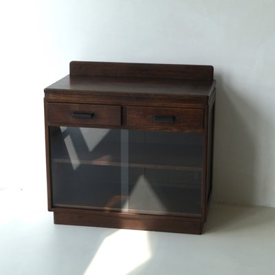 Dutch Art Deco Tea Buffet in Oak and Macassar Ebony, 1920s-PRM-2024494