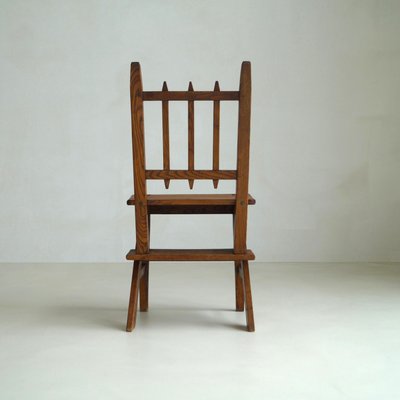 Dutch Arts & Crafts Library Steps Chair, 1920s-PRM-2036141