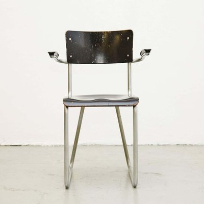 Dutch Bauhaus Chair, 1930s-WM-1326933