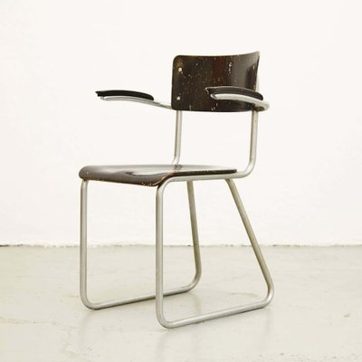 Dutch Bauhaus Chair, 1930s-WM-1326933