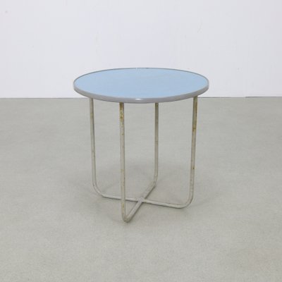 Dutch Bauhaus Round Side Table, 1930s-RZV-1774423