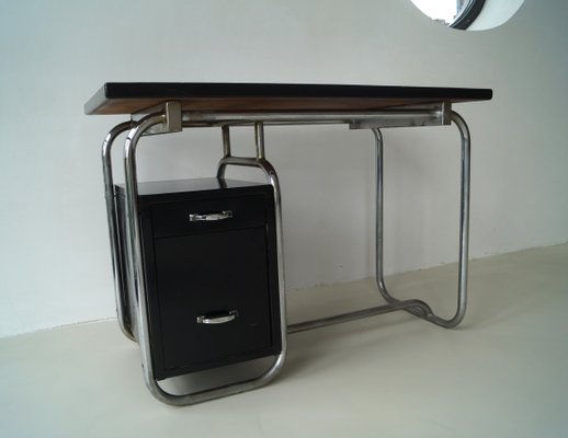 Dutch Bauhaus Typist Desk in style of Marcel Breuer for Thonet, 1940s-PRM-2034666