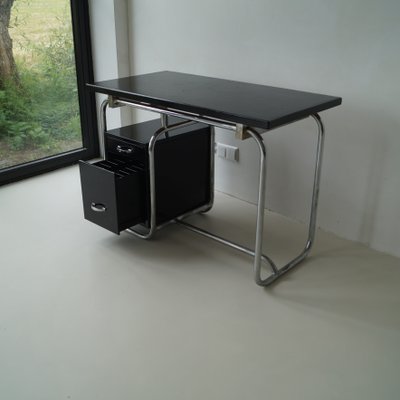 Dutch Bauhaus Typist Desk in style of Marcel Breuer for Thonet, 1940s-PRM-2034666