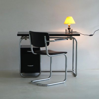 Dutch Bauhaus Typist Desk in style of Marcel Breuer for Thonet, 1940s-PRM-2034666