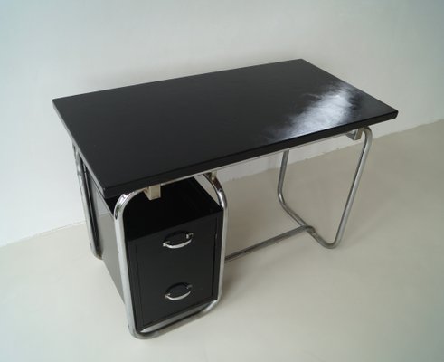 Dutch Bauhaus Typist Desk in style of Marcel Breuer for Thonet, 1940s-PRM-2034666