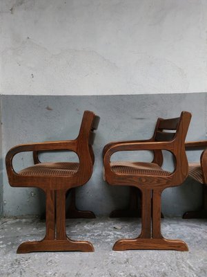 Dutch Brutalist Armchairs, 1970s, Set of 5-AIF-1779625