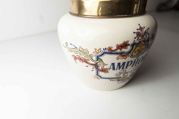 Dutch Ceramic Snuff Box from Zenith Gouda, 1960s-VQY-857205