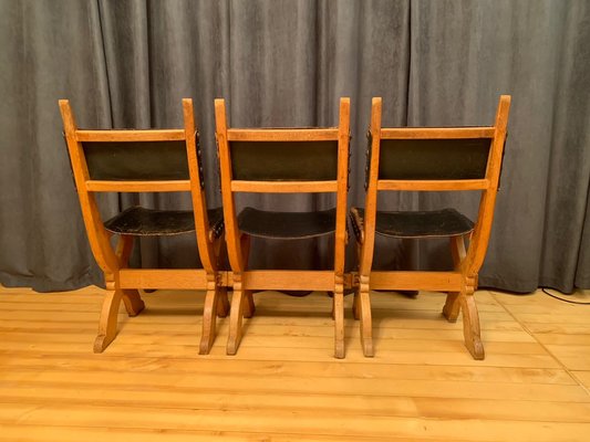 Dutch Chairs by Bram Sprij, 1960s, Set of 3-RTR-1158489