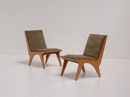 Dutch Chairs by Wim Van Gelderen for Spectrum, 1950s, Set of 2-KWC-1724740