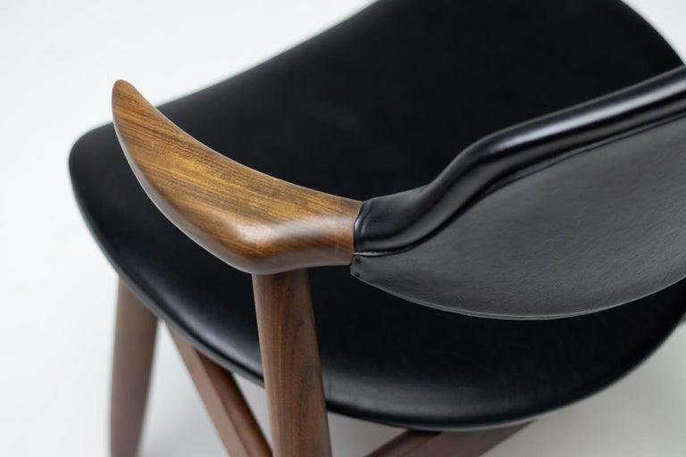 Dutch Cow Horn Chairs, Set of 6