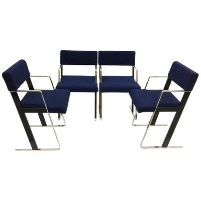 Dutch DC Chairs by Dick Spierenburg for Castelijn, 1978, Set of 4-UCH-1224911