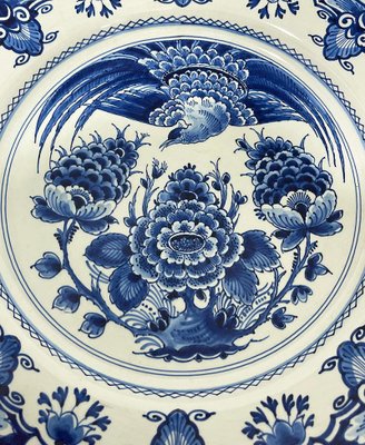 Dutch Delft Porceleyne Fles Wall Plate, 1960-UCH-1731290