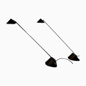 Dutch Design Priola Lamps by Ad Van Berlo for Indoor Amsterdam, 1980s, Set of 2-RMX-1153978