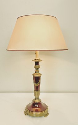 Dutch Empire Table Lamp from Kullmann, 1970s-WZZ-1785166