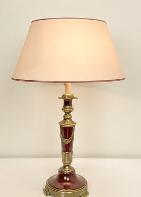 Dutch Empire Table Lamp from Kullmann, 1970s-WZZ-1785166