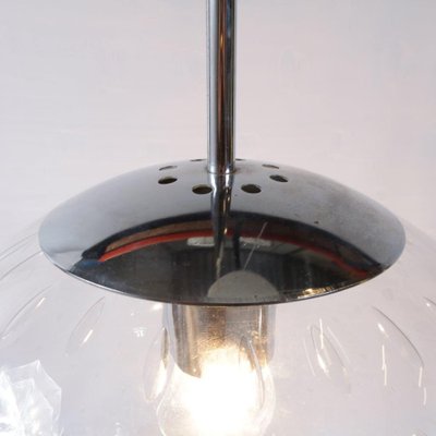 Dutch Glass Ball Ceiling Lamp, 1960s-DV-626589