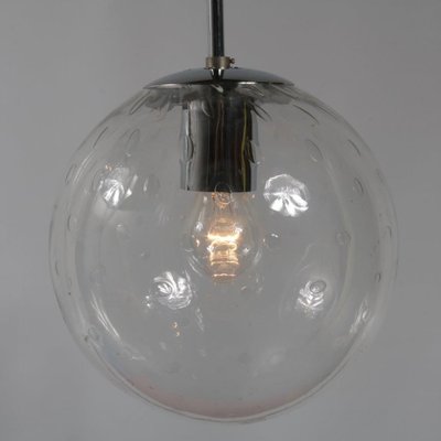 Dutch Glass Ball Ceiling Lamp, 1960s-DV-626589