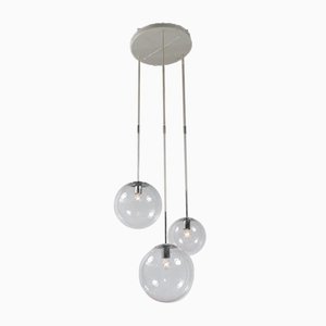 Dutch Glass Ball Ceiling Lamp, 1960s-DV-626589